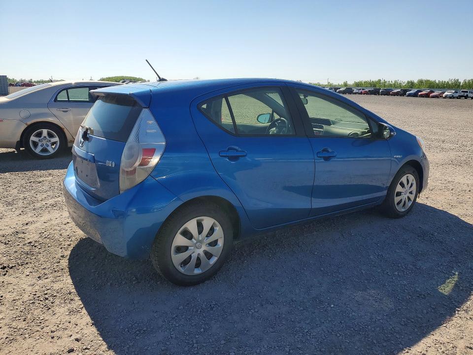2014 Toyota Prius C მანქანა იყიდება აუქციონზე, vin: JTDKDTB37E1572593, აუქციონის ნომერი: 55728656