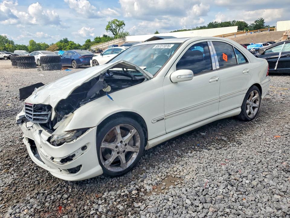 55727076 :رقم المزاد ، WDBRF52H17A935262 vin ، 2007 Mercedes-benz C مزاد بيع