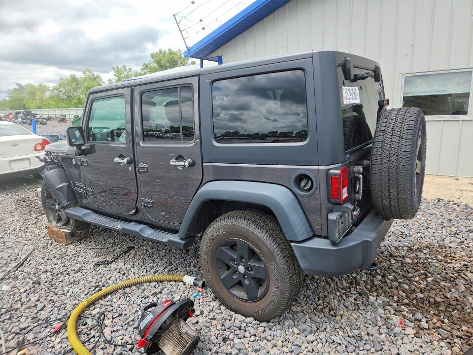 2017 Jeep Wrangler Unlimited მანქანა იყიდება აუქციონზე, vin: 1C4BJWDG3HL750258, აუქციონის ნომერი: 58299066
