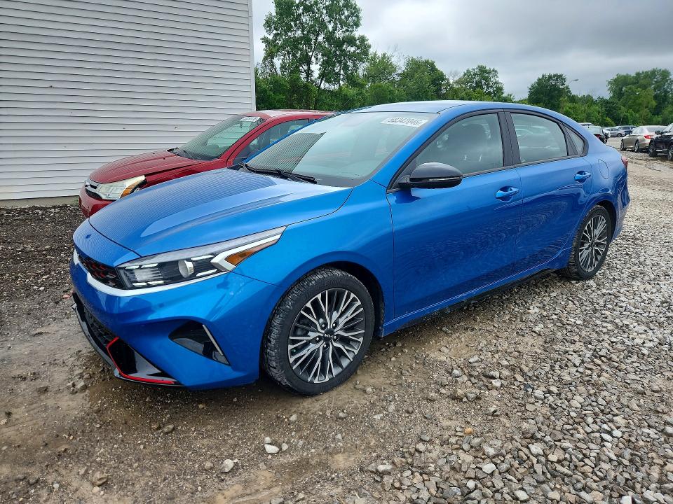 58342046 :رقم المزاد ، 3KPF54AD9NE448983 vin ، 2022 Kia Forte مزاد بيع