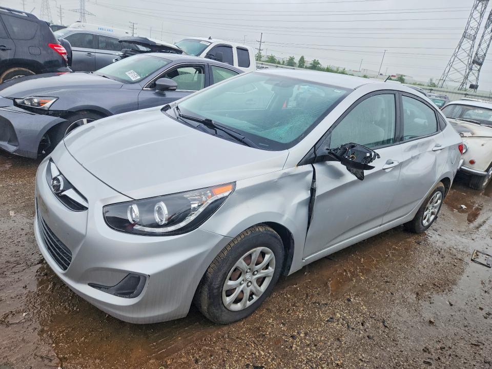 2014 Hyundai Accent მანქანა იყიდება აუქციონზე, vin: KMHCT4AE5EU668412, აუქციონის ნომერი: 55652116