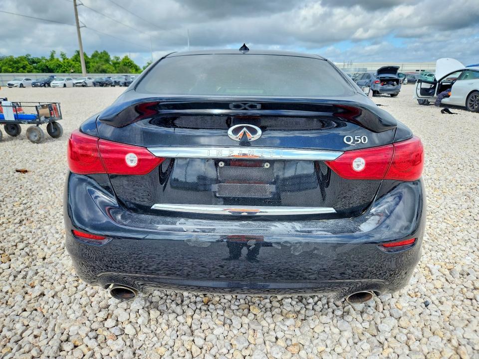 56616726 :رقم المزاد ، JN1BV7AP8FM335235 vin ، 2015 Infiniti Q50 مزاد بيع