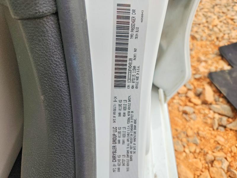 Продаж на аукціоні авто 2015 Chrysler 200, vin: 1C3CCCCG3FN549139, номер лоту: 58328256