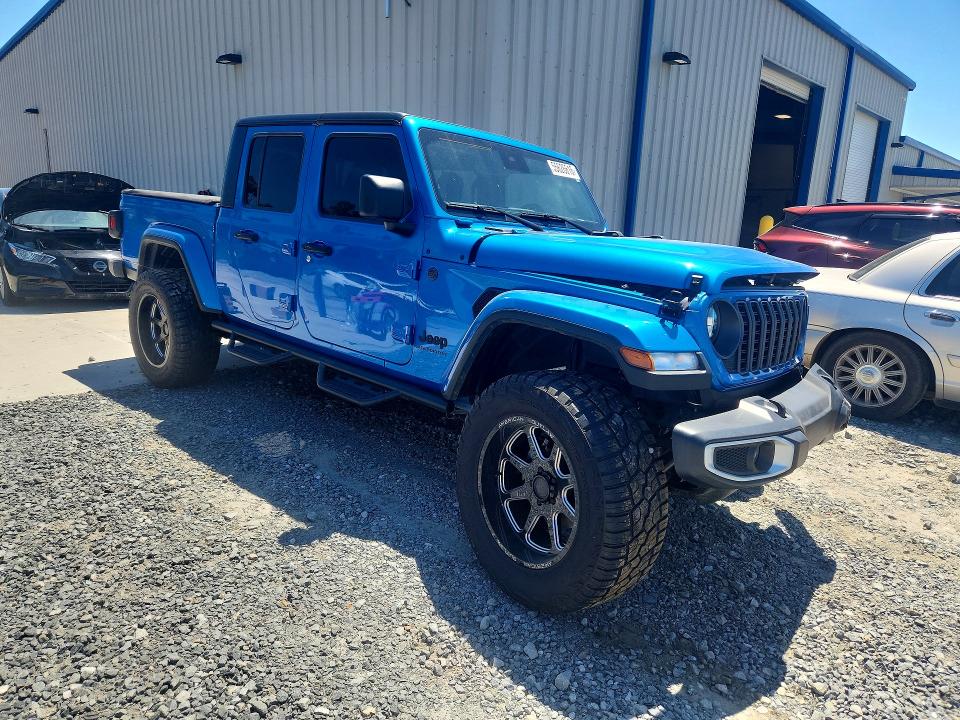 55626616 :رقم المزاد ، 1C6HJTAG9RL128012 vin ، 2024 Jeep Gladiator مزاد بيع