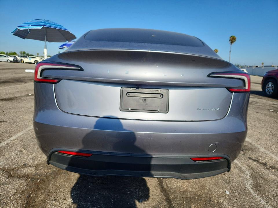2025 Tesla Model 3 მანქანა იყიდება აუქციონზე, vin: 5YJ3E1EB4SF011022, აუქციონის ნომერი: 57969806