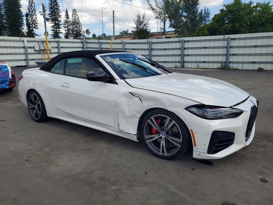 2024 Bmw M440i მანქანა იყიდება აუქციონზე, vin: WBA53AT03RCP40732, აუქციონის ნომერი: 56855336