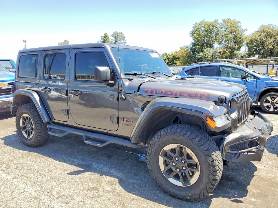 57554166 :رقم المزاد ، 1C4HJXFN1JW314556 vin ، 2018 Jeep Wrangler Unlimited مزاد بيع