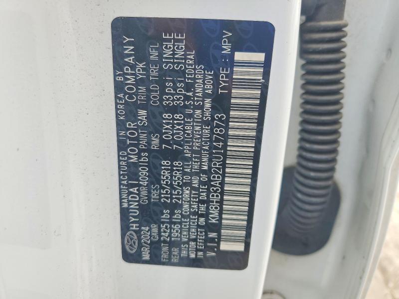 Продаж на аукціоні авто 2024 Hyundai Kona, vin: KM8HB3AB2RU147873, номер лоту: 57069616