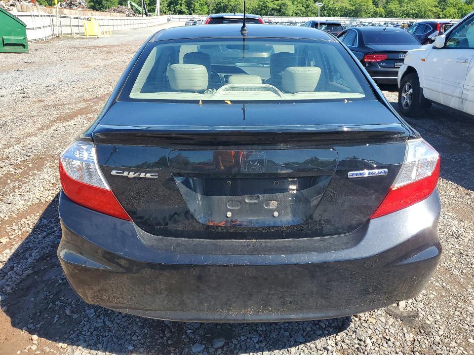 Aukcja sprzedaży 2012 Honda Civic, vin: JHMFB4F30CS008247, numer aukcji: 58593066