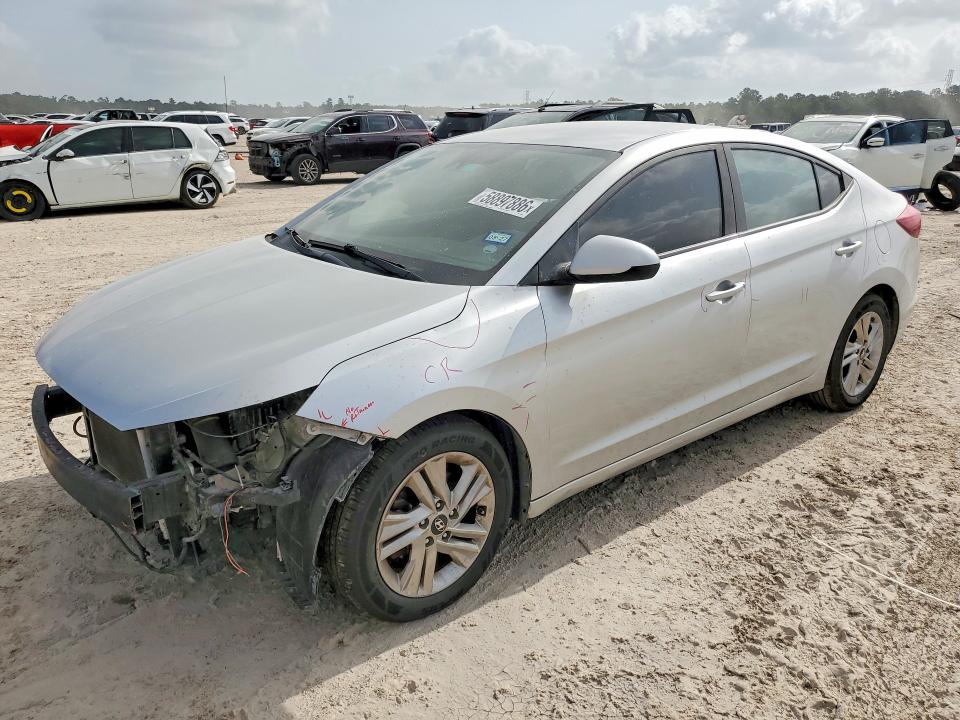 2019 Hyundai Elantra მანქანა იყიდება აუქციონზე, vin: 5NPD84LF8KH407376, აუქციონის ნომერი: 58897886