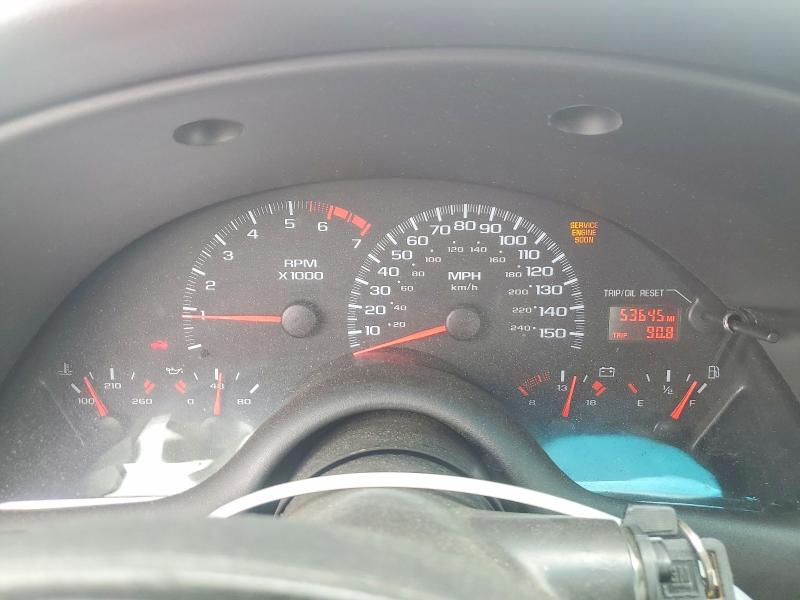 2002 Chevrolet Camaro მანქანა იყიდება აუქციონზე, vin: 2G1FP32G922129799, აუქციონის ნომერი: 56090146