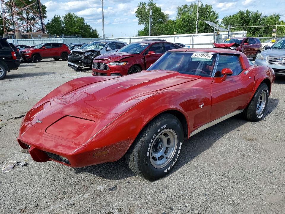 Продажа на аукционе авто 1979 Chevrolet Corvette Rwd, vin: 1Z8749S443183, номер лота: 57343476