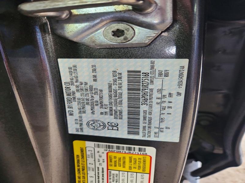 2018 Ford Fusion მანქანა იყიდება აუქციონზე, vin: 3FA6P0H79JR275168, აუქციონის ნომერი: 56502636