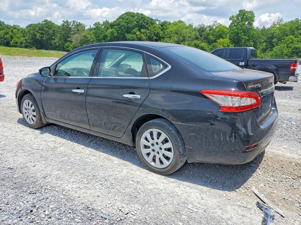 2014 Nissan Sentra მანქანა იყიდება აუქციონზე, vin: 3N1AB7AP7EY339163, აუქციონის ნომერი: 55954206