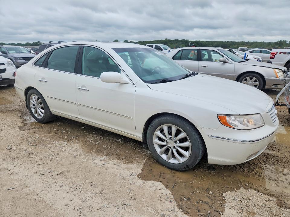 2007 Hyundai Azera მანქანა იყიდება აუქციონზე, vin: KMHFC46F97A209693, აუქციონის ნომერი: 58393306