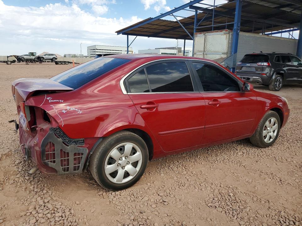 2008 Kia Optima მანქანა იყიდება აუქციონზე, vin: KNAGE123085184137, აუქციონის ნომერი: 57887166