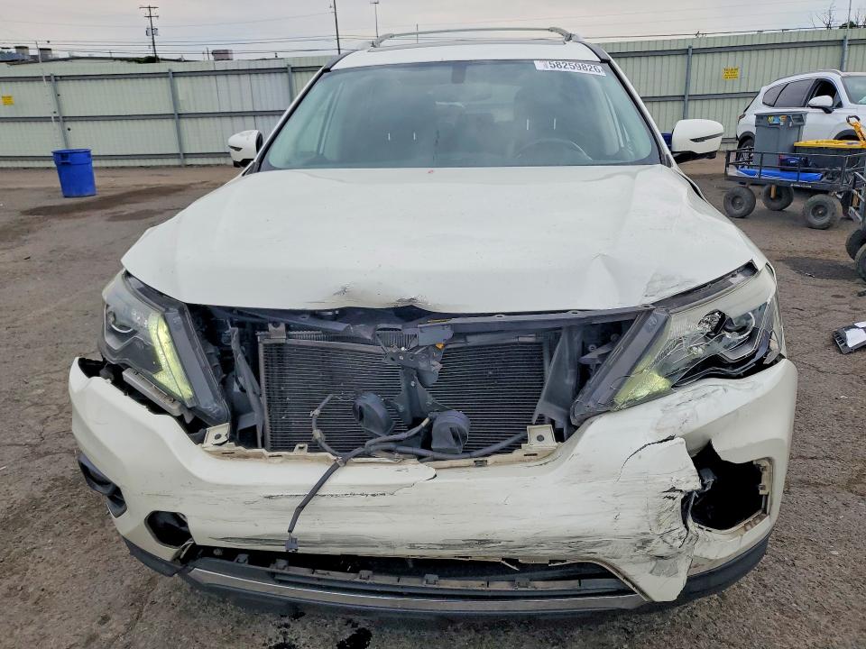2017 Nissan Pathfinder მანქანა იყიდება აუქციონზე, vin: 5N1DR2MM3HC685777, აუქციონის ნომერი: 58259826