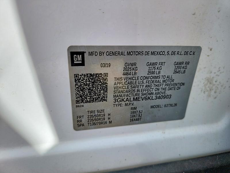 Продажа на аукционе авто 2019 Gmc Terrain, vin: 3GKALMEV6KL340903, номер лота: 57351036