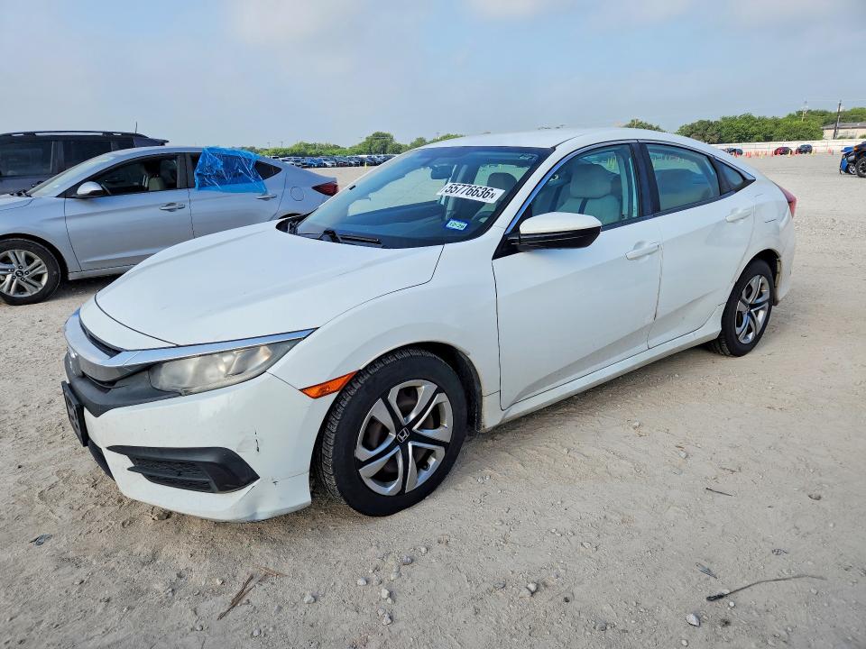 Продажа на аукционе авто 2016 Honda Civic, vin: 19XFC2F52GE098398, номер лота: 55776636