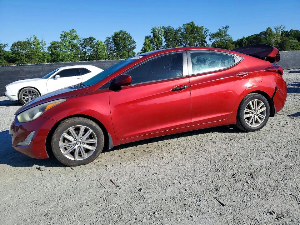 2014 Hyundai Elantra მანქანა იყიდება აუქციონზე, vin: 5NPDH4AE4EH537475, აუქციონის ნომერი: 56025026