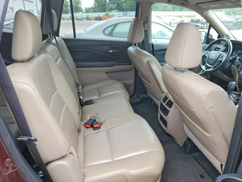 58228616 :رقم المزاد ، 5FNYF6H70GB101735 vin ، 2016 Honda Pilot مزاد بيع