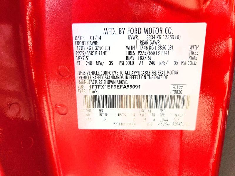 Aukcja sprzedaży 2014 Ford F-150, vin: 1FTFX1EF9EFA55091, numer aukcji: 85982235