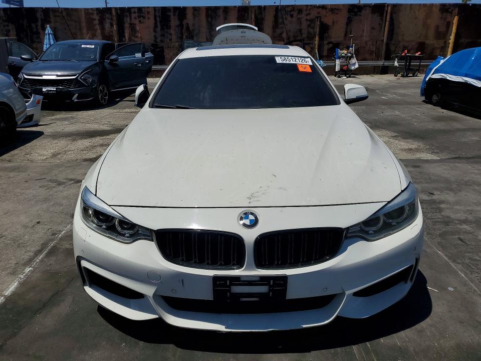 58512126 :رقم المزاد ، WBA4B1C54FG241601 vin ، 2015 Bmw 435 مزاد بيع