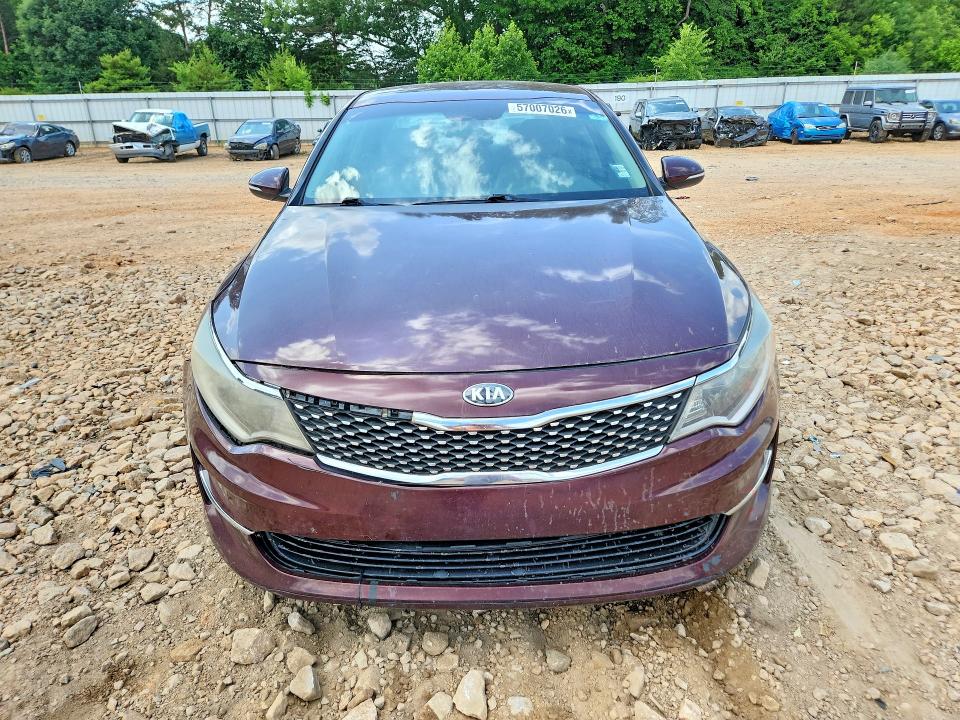 2016 Kia Optima მანქანა იყიდება აუქციონზე, vin: 5XXGT4L31GG104492, აუქციონის ნომერი: 57007026