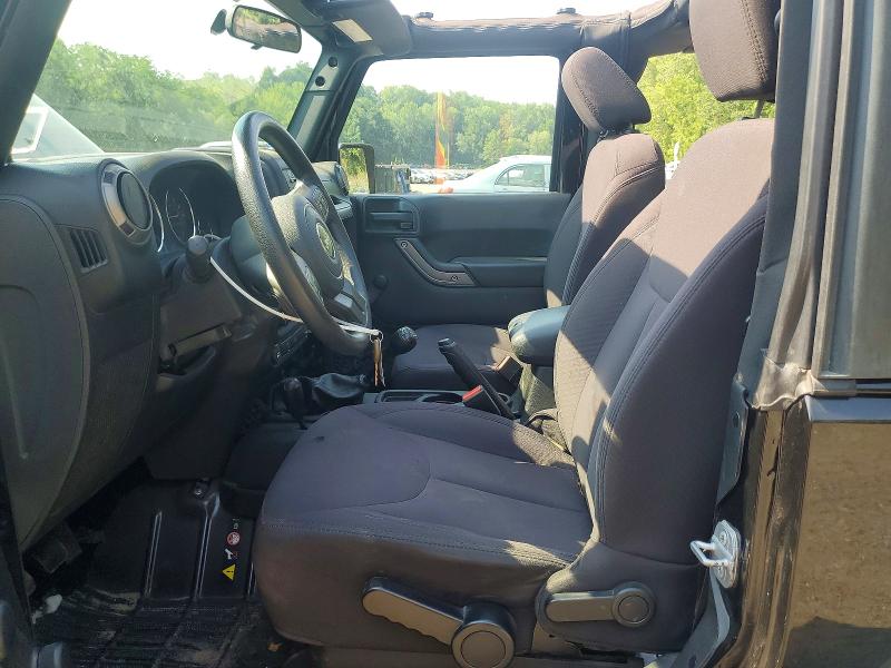 Продажа на аукционе авто 2014 Jeep Wrangler, vin: 1C4AJWAG2EL156577, номер лота: 58751316