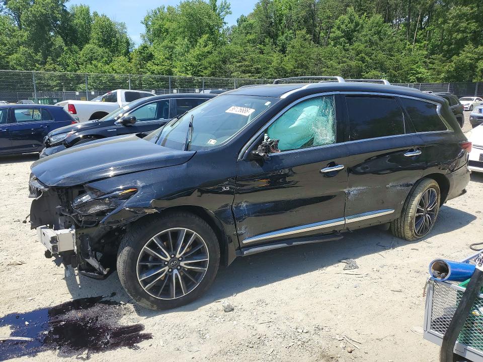 56126686 :رقم المزاد ، 5N1DL0MM3KC502424 vin ، 2019 Infiniti Qx60 مزاد بيع