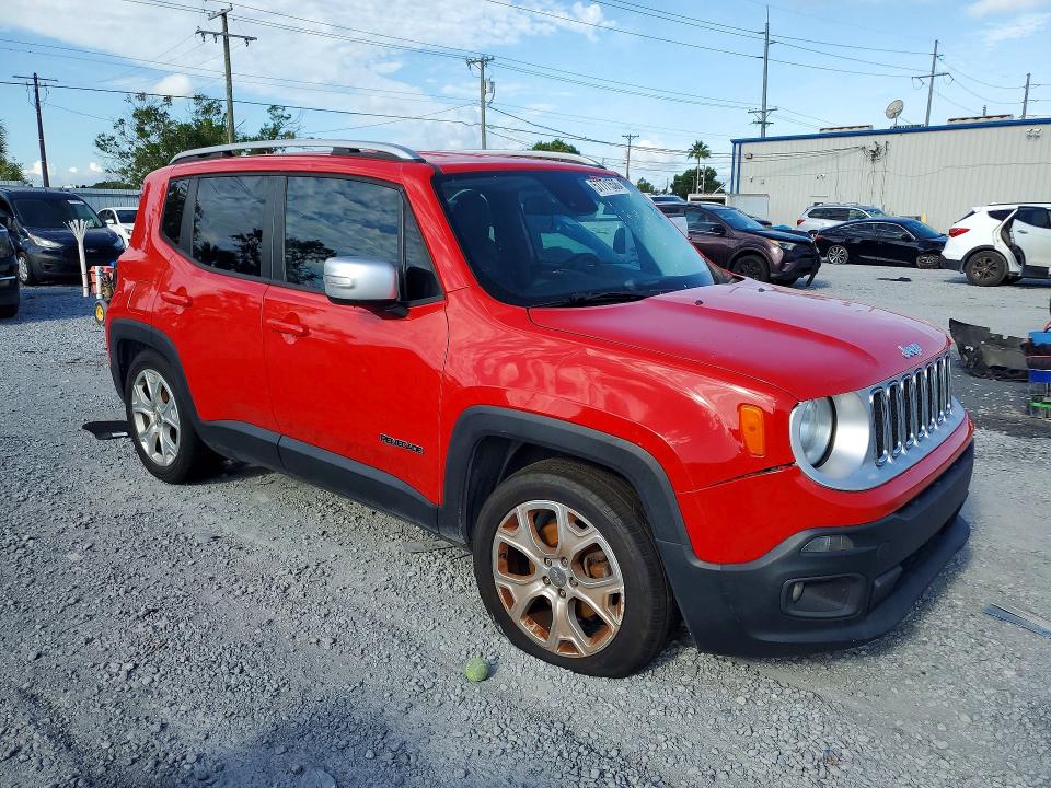 Продажа на аукционе авто 2016 Jeep Renegade, vin: ZACCJADT2GPD49850, номер лота: 57771536