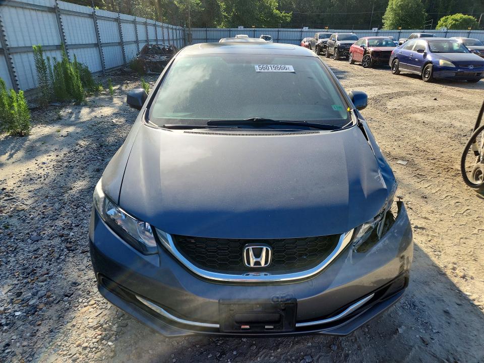 Auction sale of the 2013 Honda Civic, vin: 19XFB2F89DE081851, lot number: 56019666