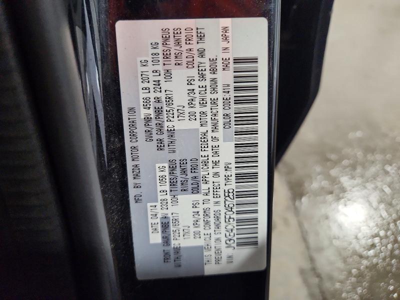 Aukcja sprzedaży 2015 Mazda Cx-5, vin: JM3KE4CY5F0467255, numer aukcji: 57009106