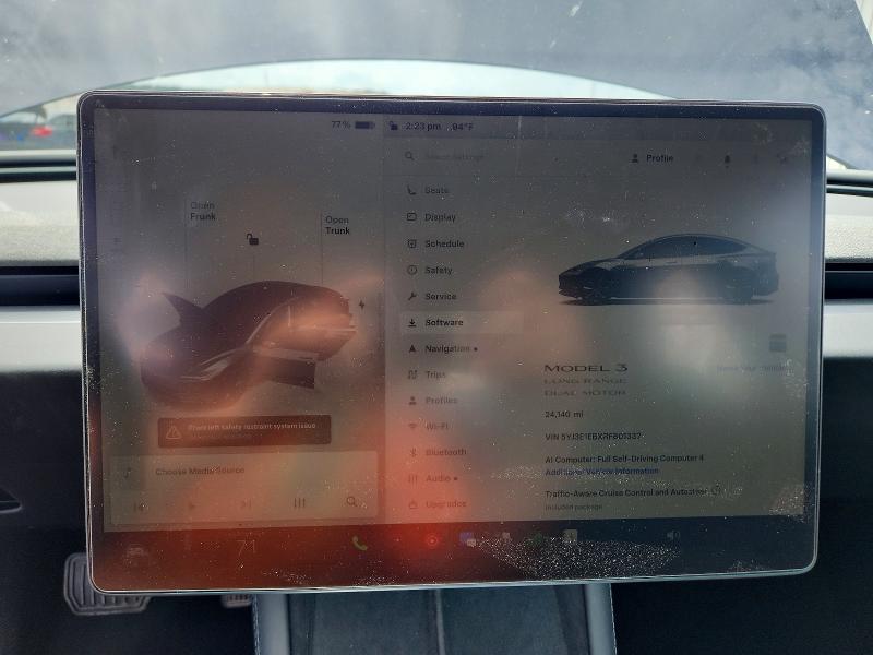 Aukcja sprzedaży 2024 Tesla Model 3, vin: 5YJ3E1EBXRF801337, numer aukcji: 58044116