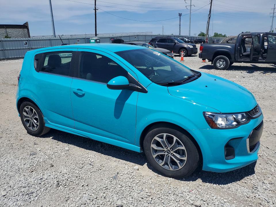 Продаж на аукціоні авто 2020 Chevrolet Sonic, vin: 1G1JD6SB4L4108959, номер лоту: 55699356