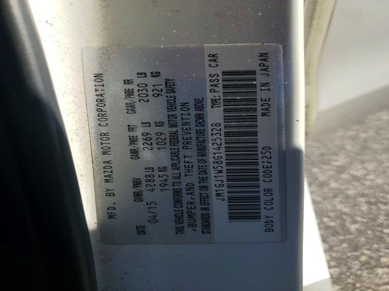 55871526 :رقم المزاد ، JM1GJ1W58G1425328 vin ، 2016 Mazda 6 مزاد بيع