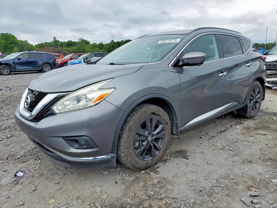 Aukcja sprzedaży 2017 Nissan Murano, vin: 5N1AZ2MH6HN146399, numer aukcji: 56814226