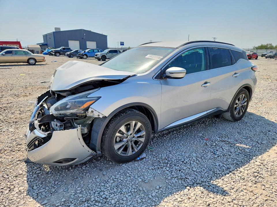 58320896 :رقم المزاد ، 5N1AZ2MH2JN119433 vin ، 2018 Nissan Murano مزاد بيع