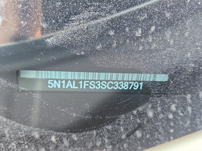 58385766 :رقم المزاد ، 5N1AL1FS3SC338791 vin ، 2025 Infiniti Qx60 مزاد بيع
