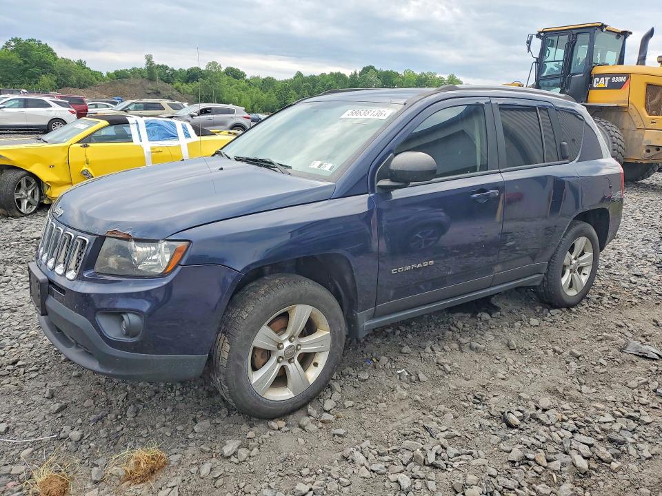 58638136 :رقم المزاد ، 1C4NJDBB7GD662881 vin ، 2016 Jeep Compass مزاد بيع