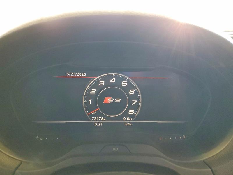 Aukcja sprzedaży 2018 Audi S3, vin: WAUB1GFF6J1052719, numer aukcji: 51921846
