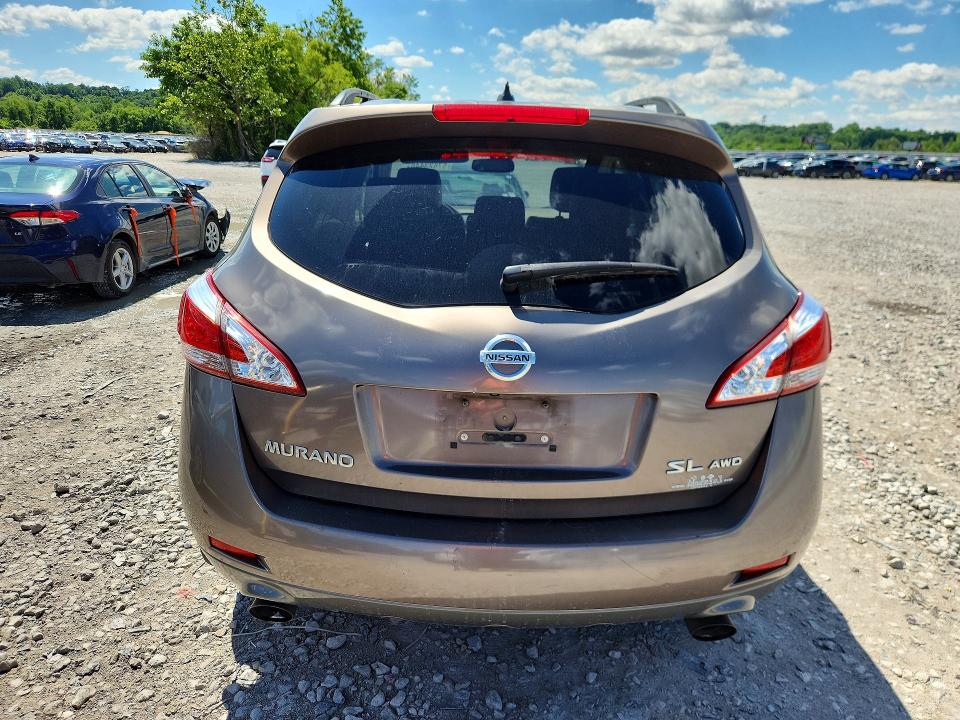 57623446 :رقم المزاد ، JN8AZ1MW8CW231555 vin ، 2012 Nissan Murano مزاد بيع