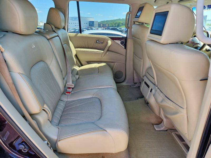 2012 Infiniti Qx56 მანქანა იყიდება აუქციონზე, vin: JN8AZ2NC3C9316540, აუქციონის ნომერი: 57709056