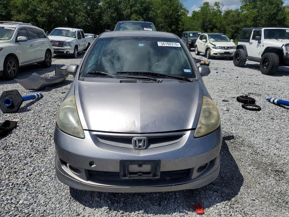 2007 Honda Fit მანქანა იყიდება აუქციონზე, vin: JHMGD38687S016263, აუქციონის ნომერი: 56780316