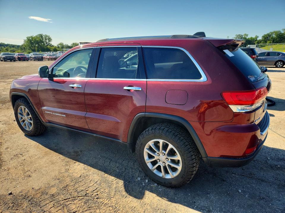 2016 Jeep Grand Cherokee მანქანა იყიდება აუქციონზე, vin: 1C4RJFBG0GC445607, აუქციონის ნომერი: 58548466