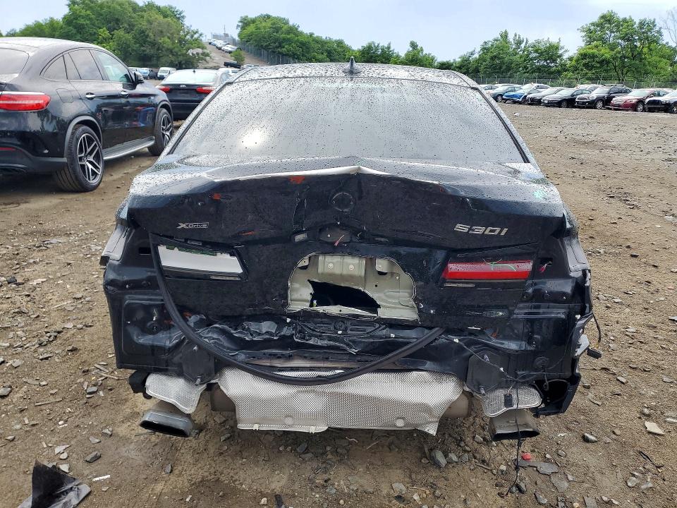 56769396 :رقم المزاد ، WBA13BJ05MCF90531 vin ، 2021 Bmw 530 مزاد بيع