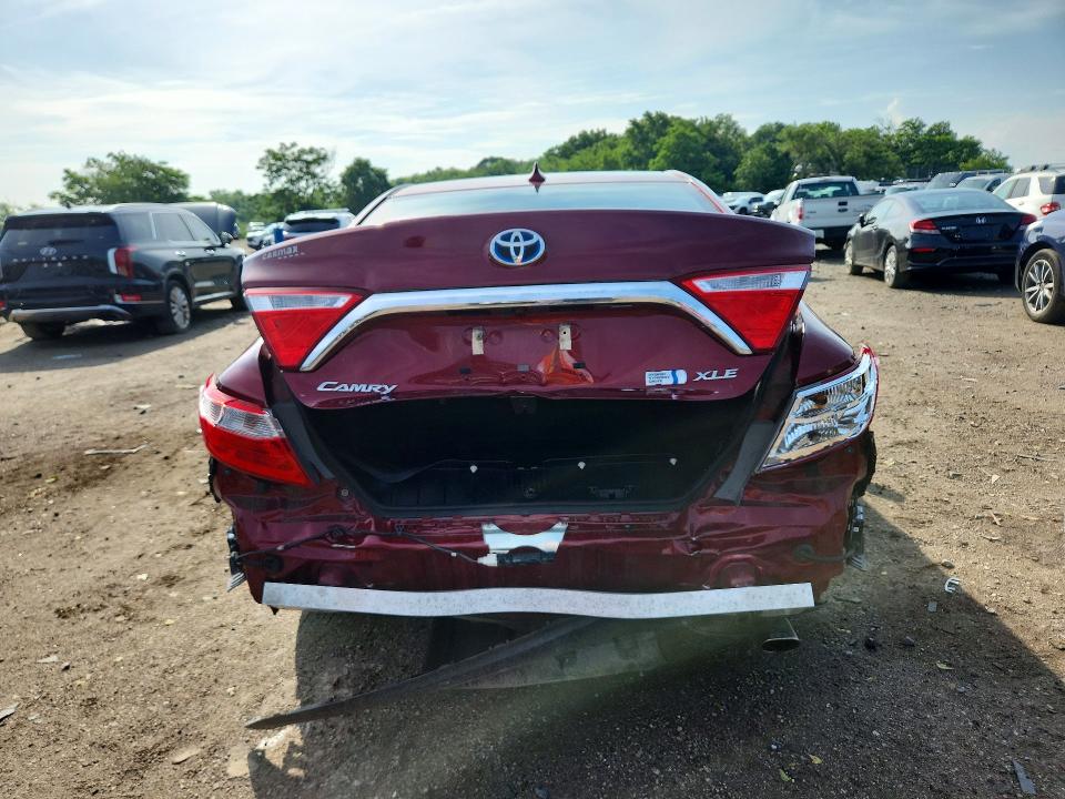57023776 :رقم المزاد ، 4T1BD1FK6HU204300 vin ، 2017 Toyota Camry Hybrid مزاد بيع