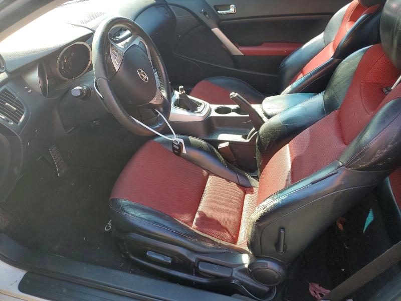 2010 Hyundai Genesis Coupe მანქანა იყიდება აუქციონზე, vin: KMHHT6KD6AU013452, აუქციონის ნომერი: 55264836