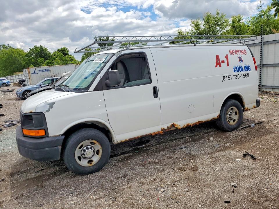2012 Chevrolet Express 2500 მანქანა იყიდება აუქციონზე, vin: 1GCWGFFA2C1109809, აუქციონის ნომერი: 57202846