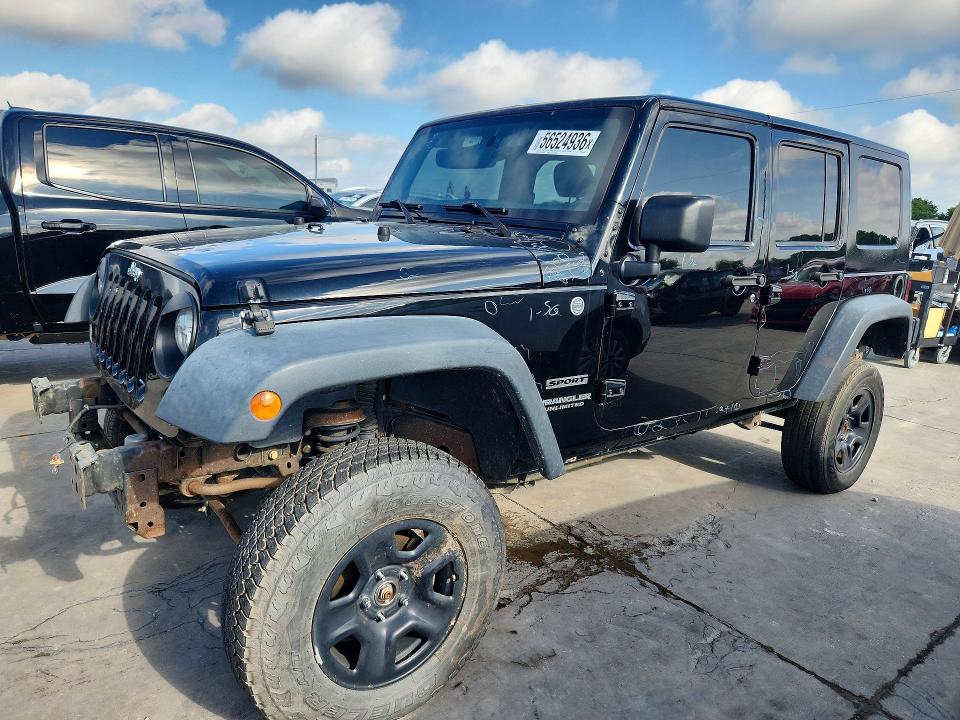 56524936 :رقم المزاد ، 1C4BJWDG5FL606188 vin ، 2015 Jeep Wrangler Unlimited مزاد بيع